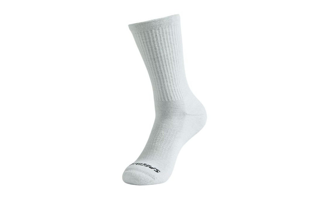 Chaussettes hautes SPECIALIZED Merino Midweight Logo Gris
