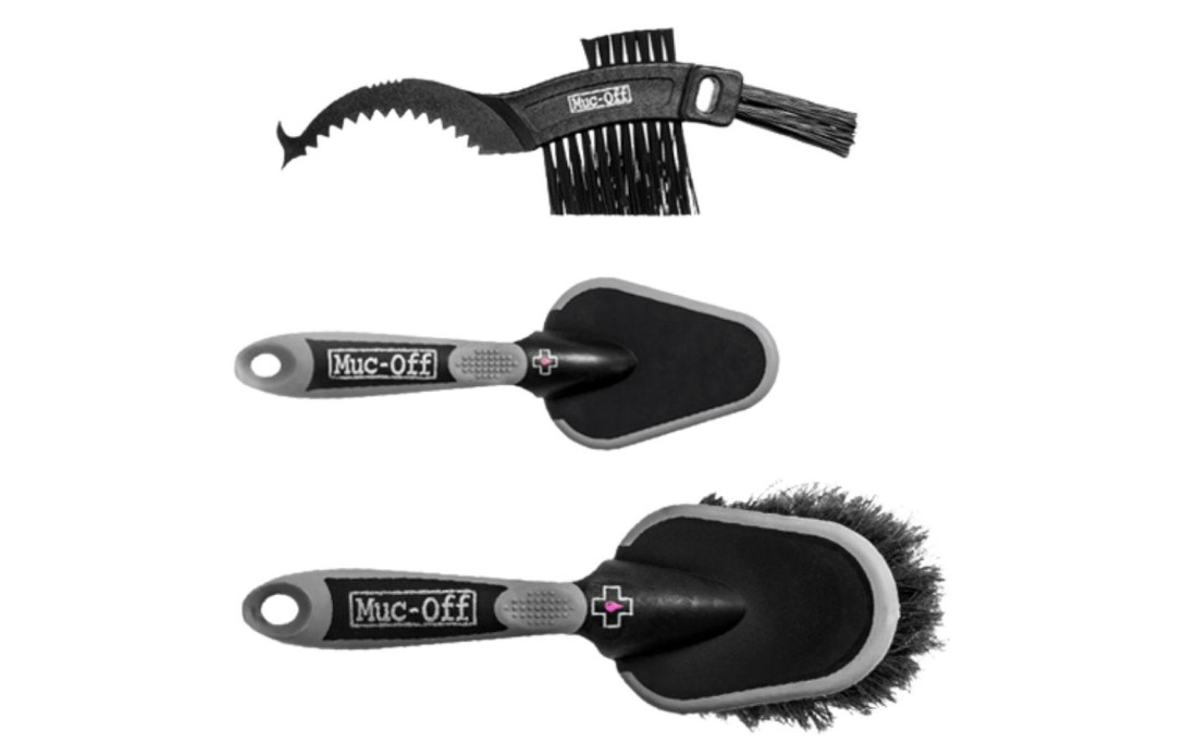 MUC-OFF Kit de 3 brosses Premium