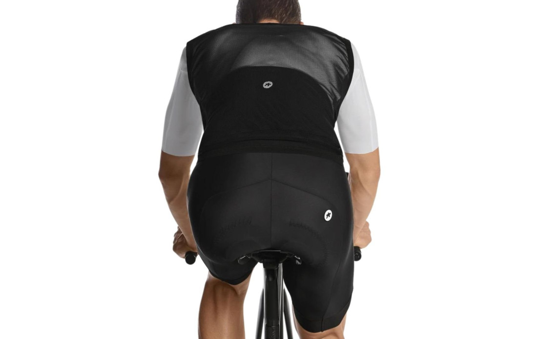 Coupe vent sans manches ASSOS Mille GT Wind Vest C2 Noir
