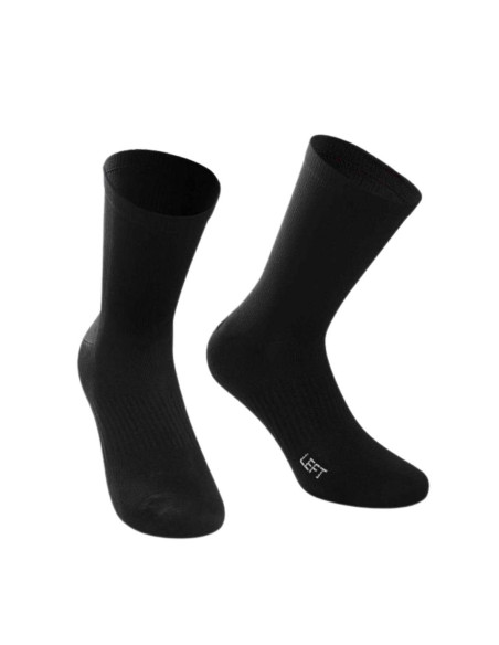 Chaussettes basses ASSOS Essence Socks Low Noir - Pack X2