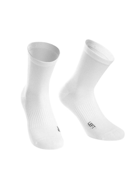 Chaussettes basses ASSOS Essence Socks Low Blanc - Pack X2