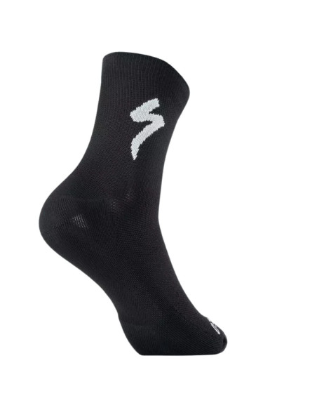Chaussettes Specialized SOFT AIR ROAD Noir/Blanc - 2021