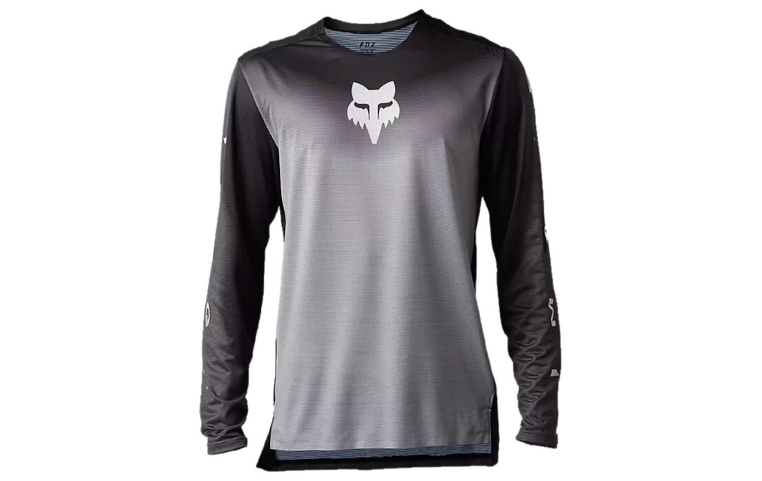 Maillot manches longues FOX Flexair Novah Gris/Noir