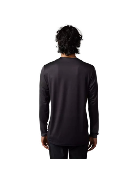 Maillot manches longues FOX Flexair Novah Gris/Noir