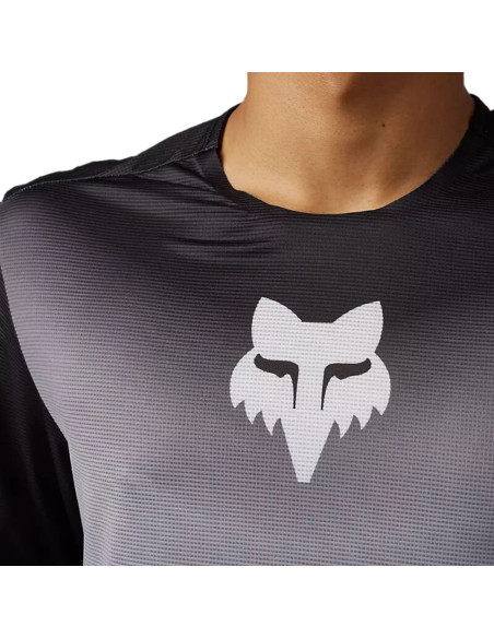 Maillot manches longues FOX Flexair Novah Gris/Noir