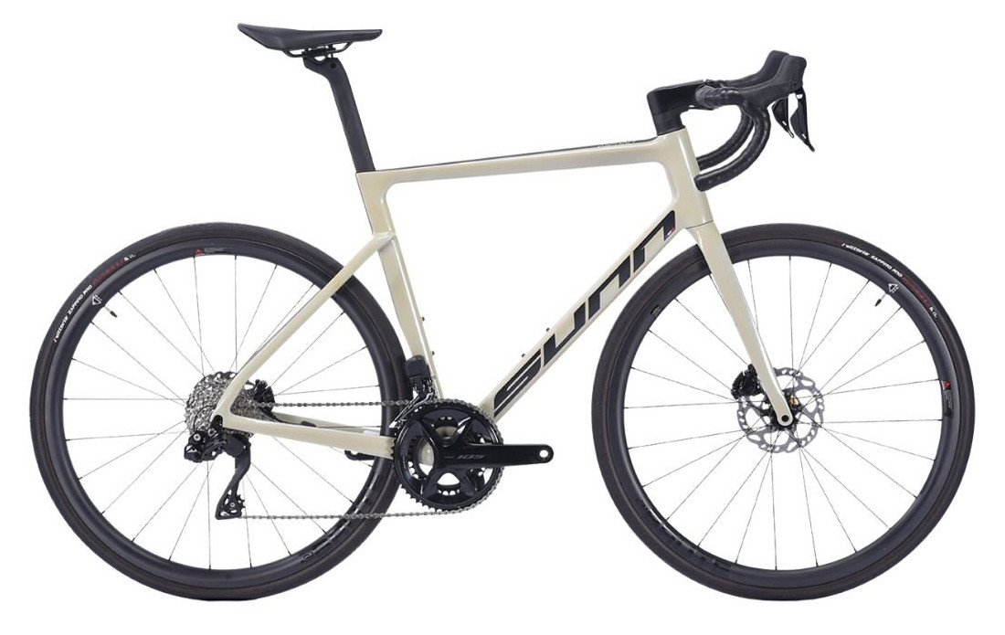 Vélo de route SUNN Asphalt S1Beige - 2023