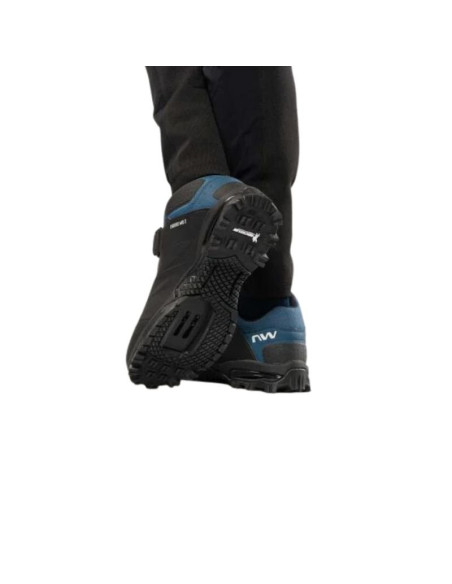 Chaussures VTT NORTHWAVE Enduro Mid2 Noir/Bleu Foncé
