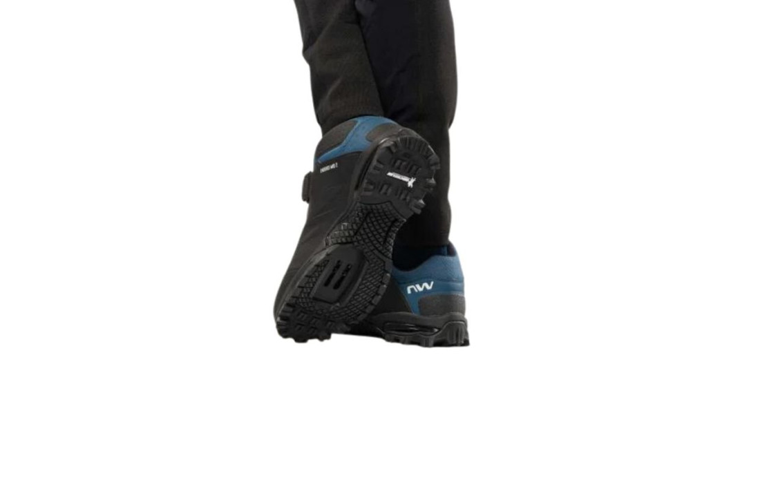 Chaussures VTT NORTHWAVE Enduro Mid2 Noir/Bleu Foncé
