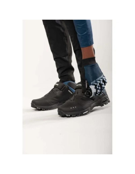 Chaussures VTT NORTHWAVE Enduro Mid2 Noir/Bleu Foncé