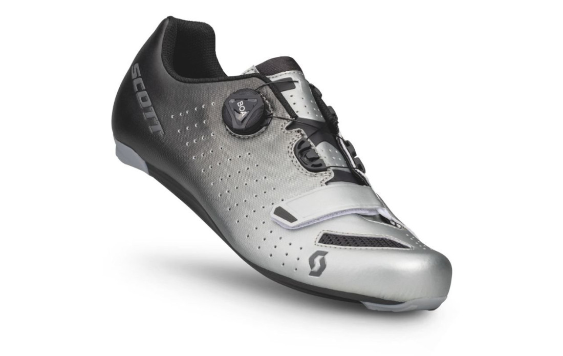 Chaussures vélo de route SCOTT Road Comp Boa Noir/Argent