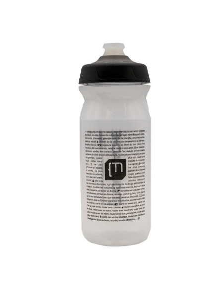 Bidon MOUSTACHE 650mL Transparent