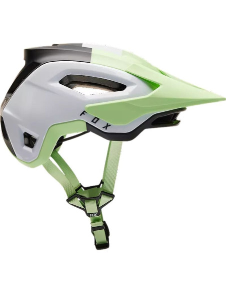 Casque VTT FOX Speedframe Pro Klif Gris/Blanc