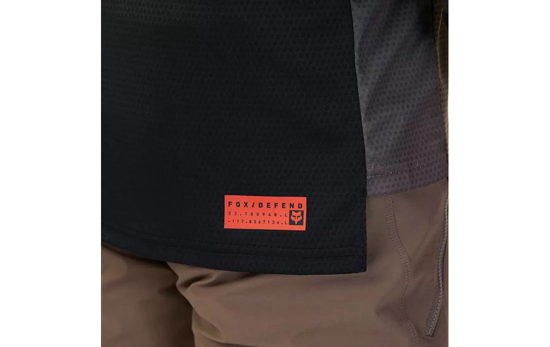 Maillot manches longues FOX Defend LS FoxHead Vert Olive