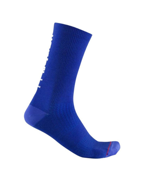 Chaussettes CASTELLI Bandito Wool 18 Bleu