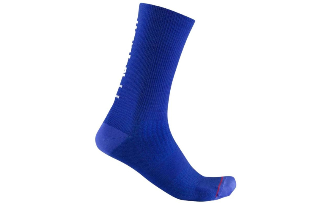 Chaussettes CASTELLI Bandito Wool 18 Bleu