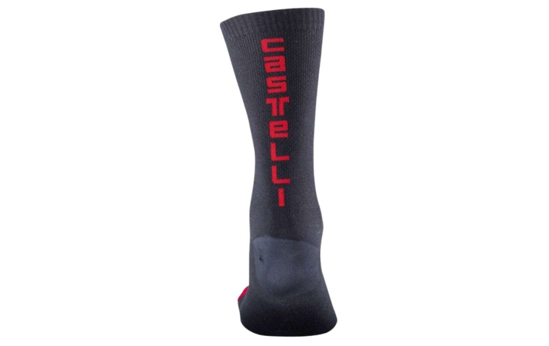 Chaussettes CASTELLI Bandito 18 Bleu marine/Rouge