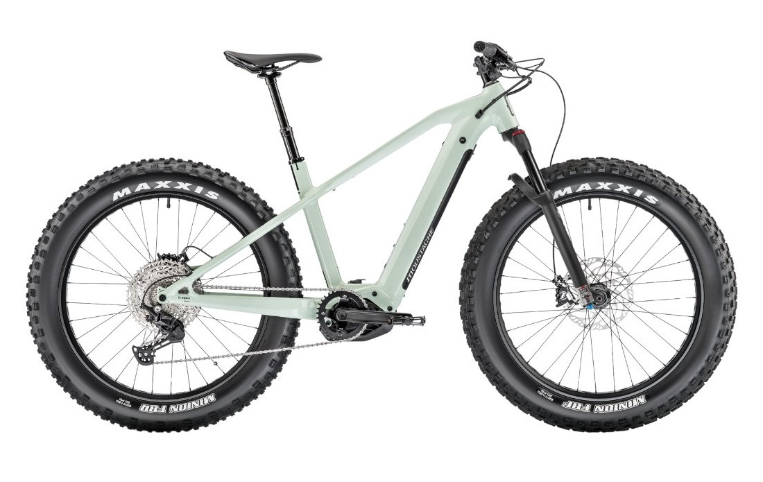 Fatbike électrique Moustache 26 Fat 4 Vert pâle 625Wh - 2024