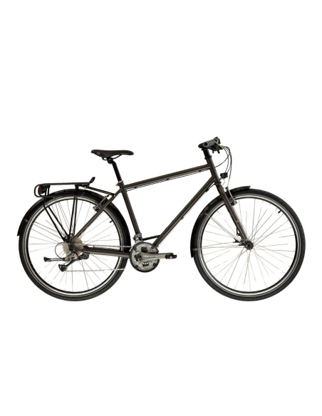 VTC Histoire Bike Randonneuse Découverte 700 Gris foncé - 2024
