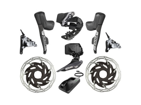 Groupe complet SRAM RED eTap AXS 2X QuarQ / Manivelles 160mm