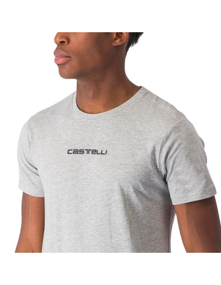T-Shirt CASTELLI Classico Gris
