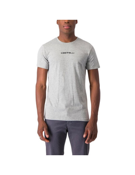 T-Shirt CASTELLI Classico Gris
