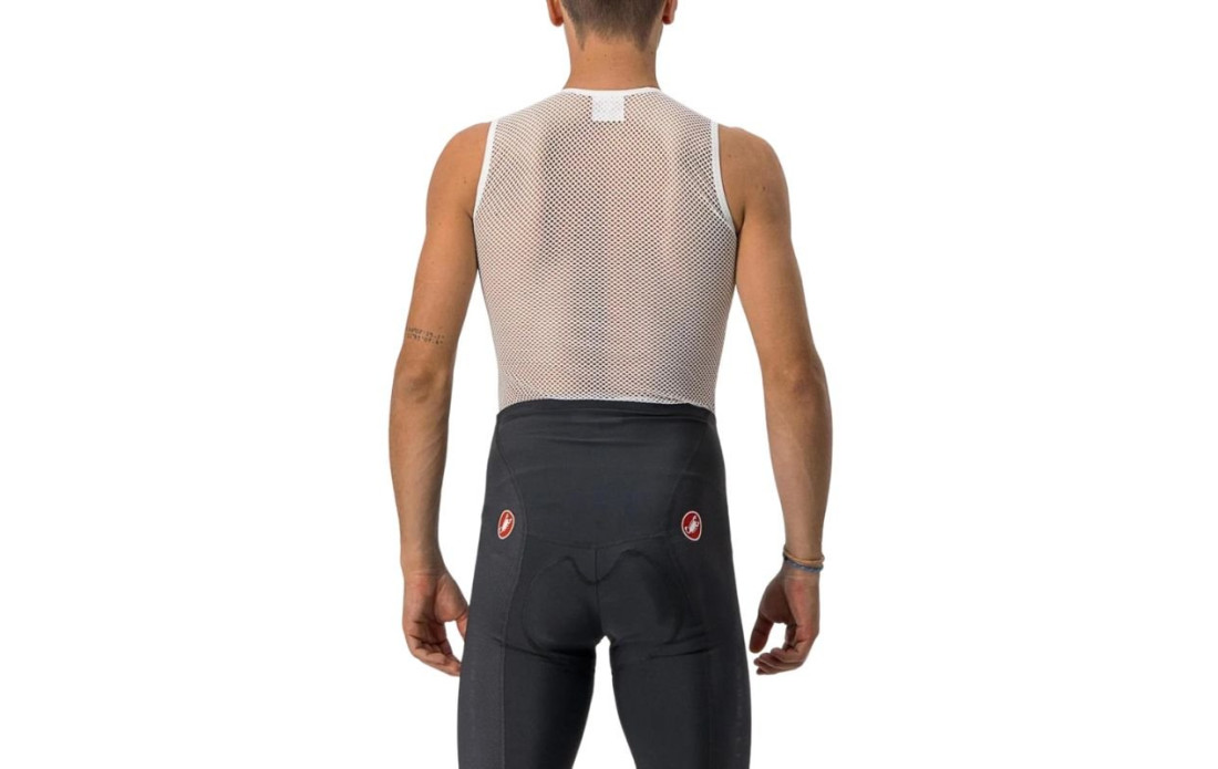 Sous-maillot sans manches CASTELLI Core Mesh 3 Blanc