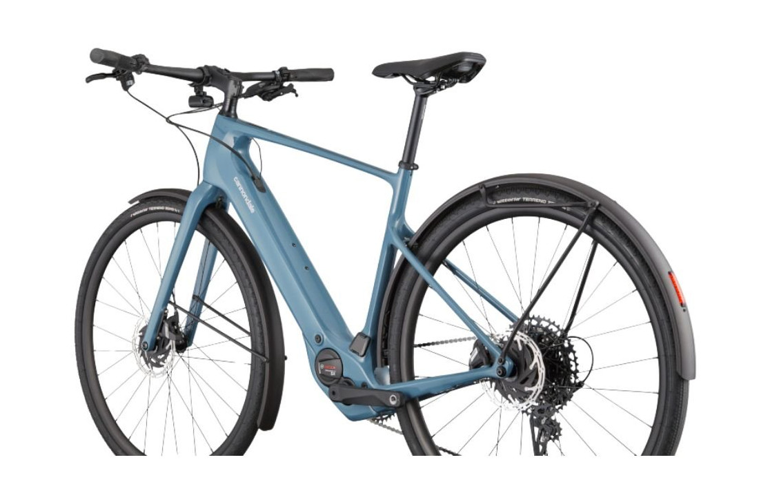 VTC Electrique Cannondale Tesoro Neo 2 Carbon Bleu - 2024