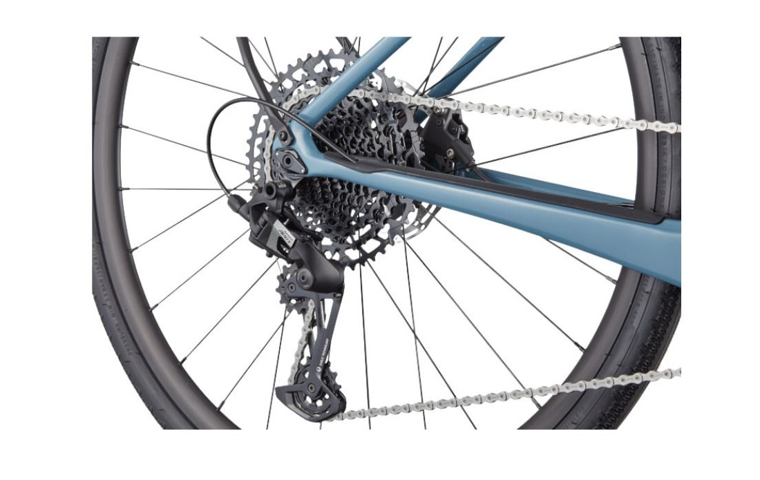VTC Electrique Cannondale Tesoro Neo 2 Carbon Bleu - 2024