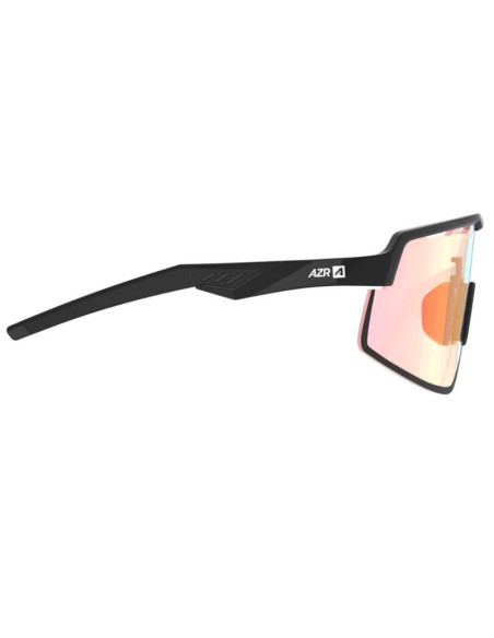 Lunettes AZR Kromic Speed RX Noir Mat - Ecran Photochromique Rouge Cat. 0 à 3