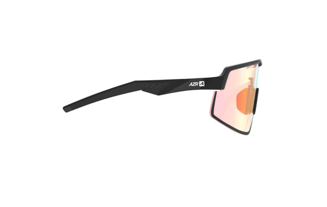 Lunettes AZR Kromic Speed RX Noir Mat - Ecran Photochromique Rouge Cat. 0 à 3
