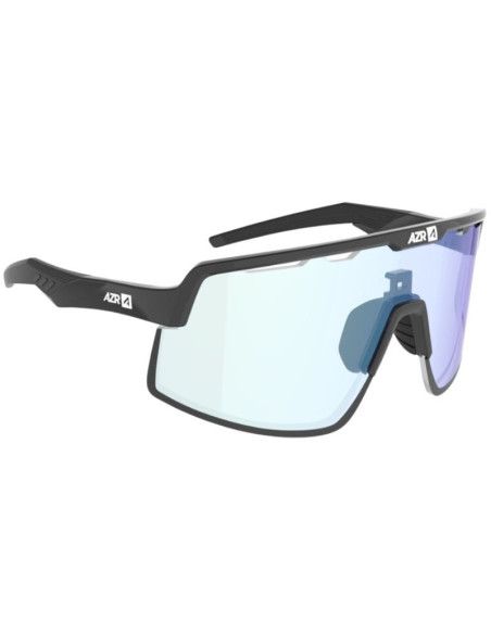 Lunettes AZR Kromic Speed RX Noir Mat - Ecran Photochromique Bleu Cat. 1 à 3
