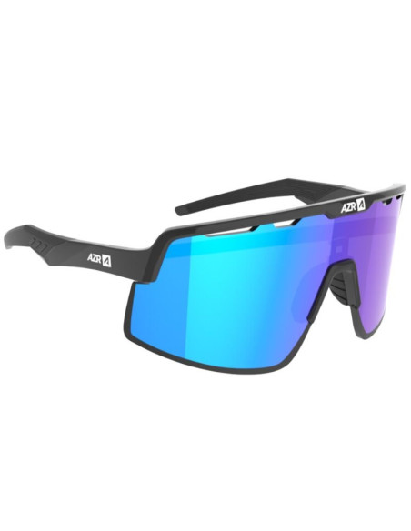 Lunettes AZR Kromic Speed RX Noir Mat - Ecran Photochromique Bleu Cat. 1 à 3