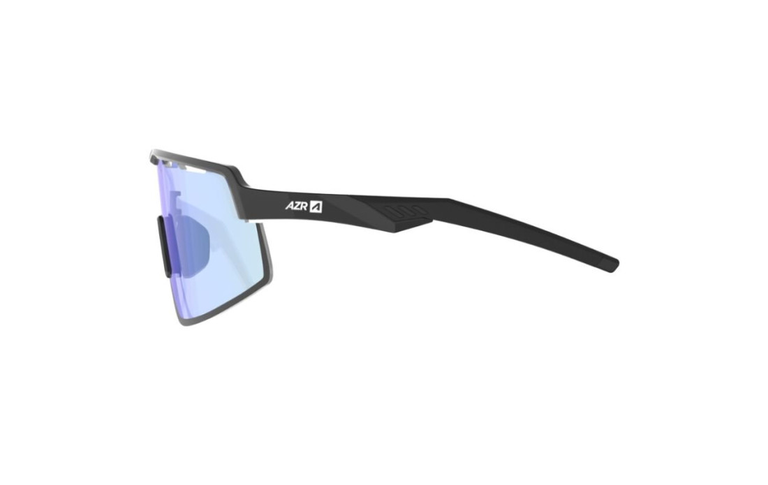 Lunettes AZR Kromic Speed RX Noir Mat - Ecran Photochromique Bleu Cat. 1 à 3