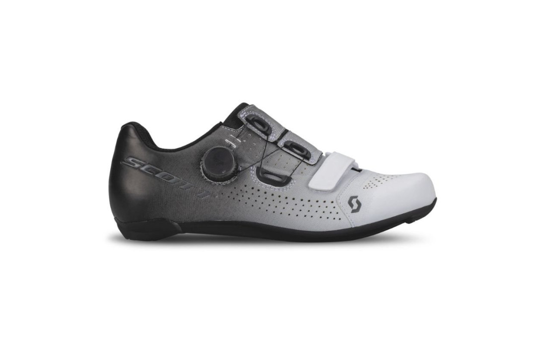 Chaussures vélo de route Femme SCOTT Road Team Boa Noir/Blanc