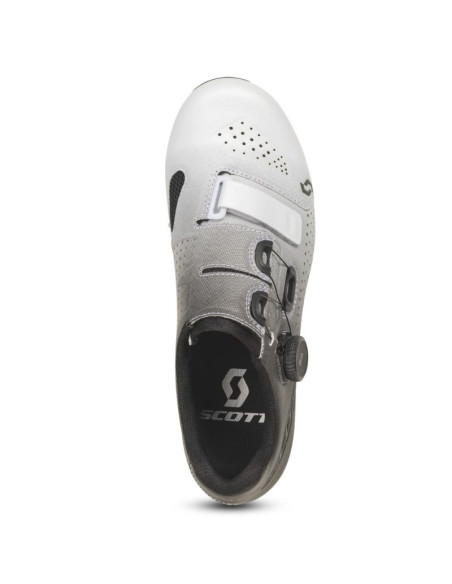 Chaussures vélo de route Femme SCOTT Road Team Boa Noir/Blanc