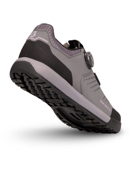 Chaussures VTT Femme SCOTT SHR-ALP Boa Gris/Rose
