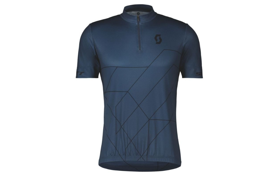 Maillot manches courtes SCOTT RC Team 20 Bleu métal/Noir