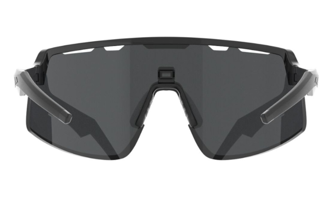 Lunettes AZR Speed RX Noir Vernie - Ecran Multicouche Bleu Cat.3