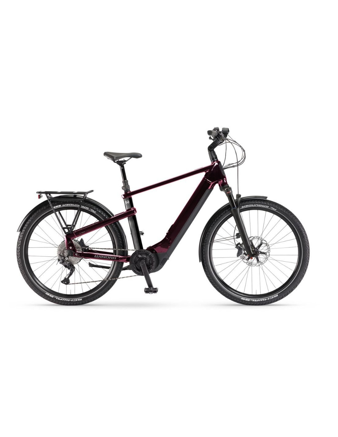 Vtc Box VTC Electrique YAKUN X10E Rouge 625Wh - 2024 | Fun Sports Cycles