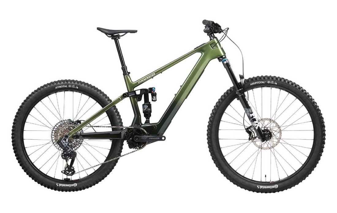 VTT électrique NORCO Fluid VLT C2 400Wh Vert - 2024