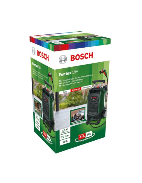 Nettoyeur haute-pression sans-fi BOSCH Fontus 2 (batterie 18V)