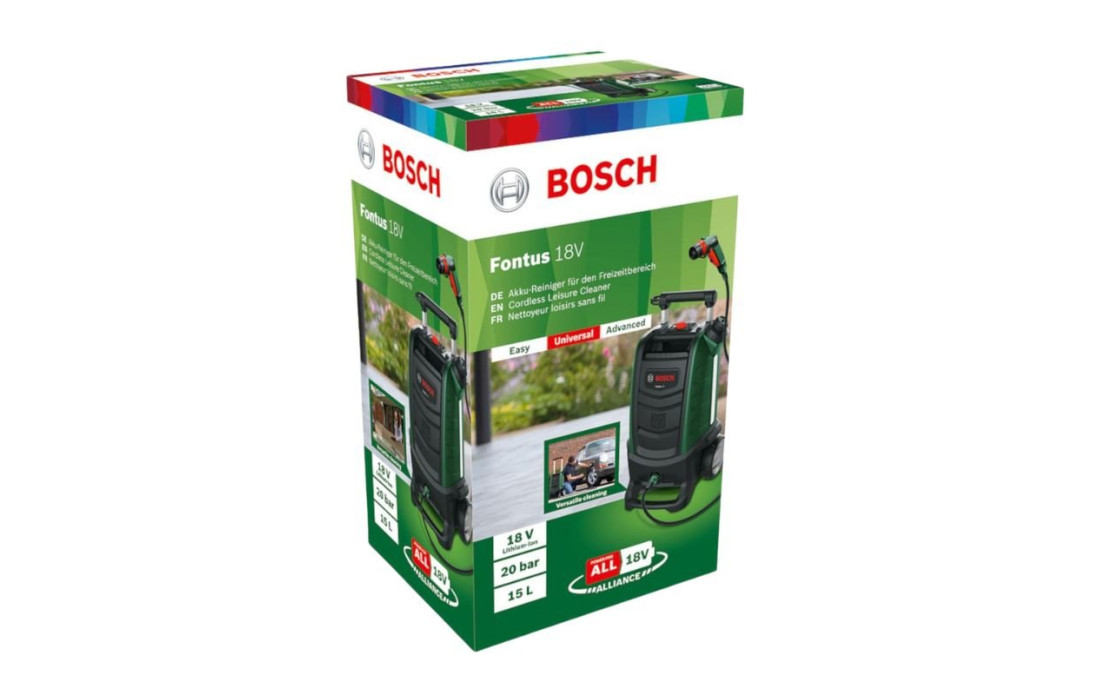 Nettoyeur haute-pression sans-fi BOSCH Fontus 2 (batterie 18V)