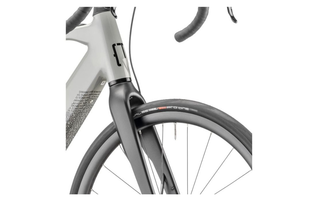 Vélo de route électrique MOUSTACHE BIKES Dimanche 28 Road 4 Gris - 2025