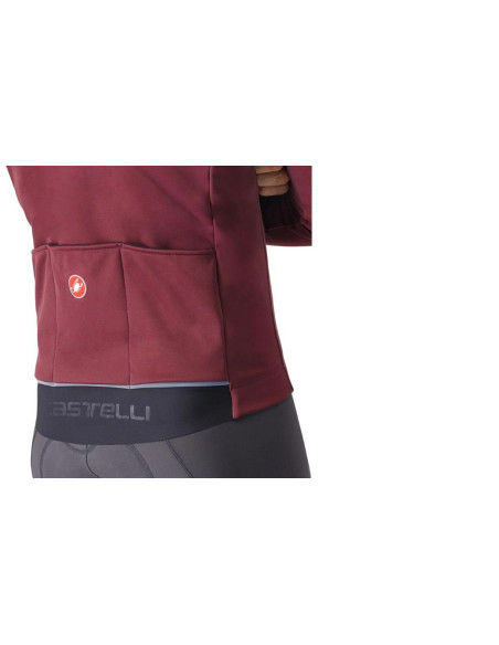 Veste CASTELLI Espresso Air Bordeaux