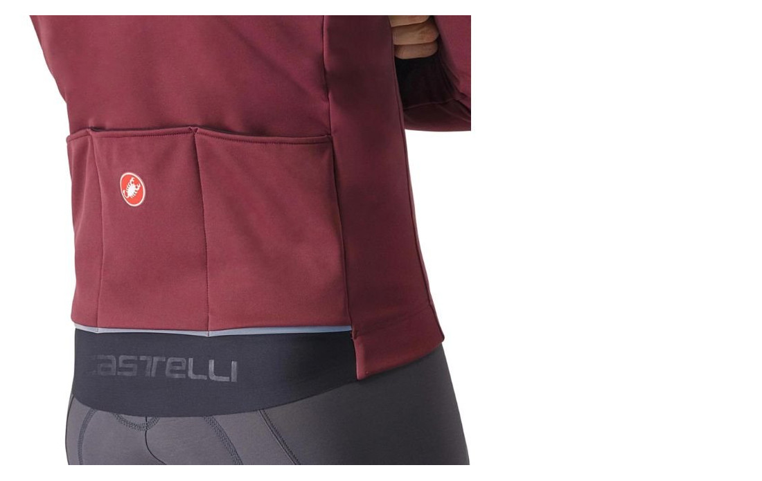 Veste CASTELLI Espresso Air Bordeaux
