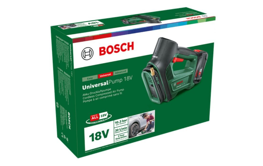 Pompe à air électrique Bosch UniversalPump 18V sans fil