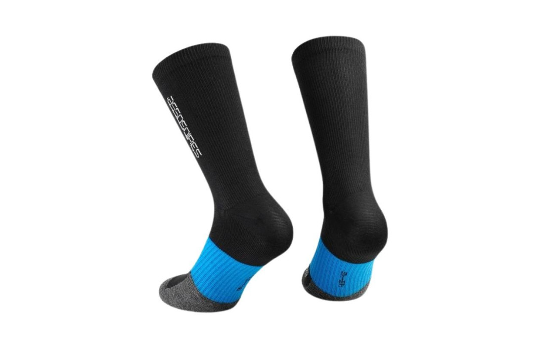 Chaussettes ASSOS Winter EVO Black Series Noir
