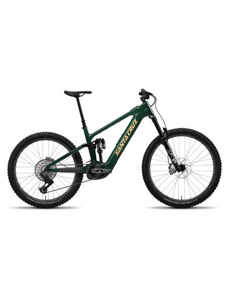 VTT électrique SANTA CRUZ Vala GX AXS T-Type 600Wh Midnight Green - 2025