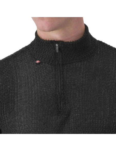 Sous-maillot manches longues CASTELLI Cold Days Second Layer Noir