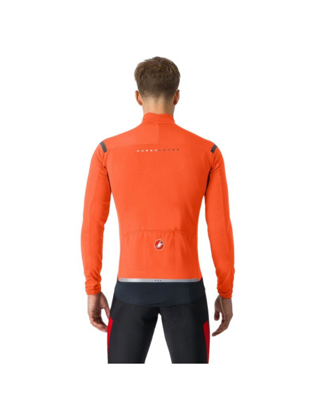 Veste CASTELLI Perfetto RoS 2 Orange/Argent Reflective